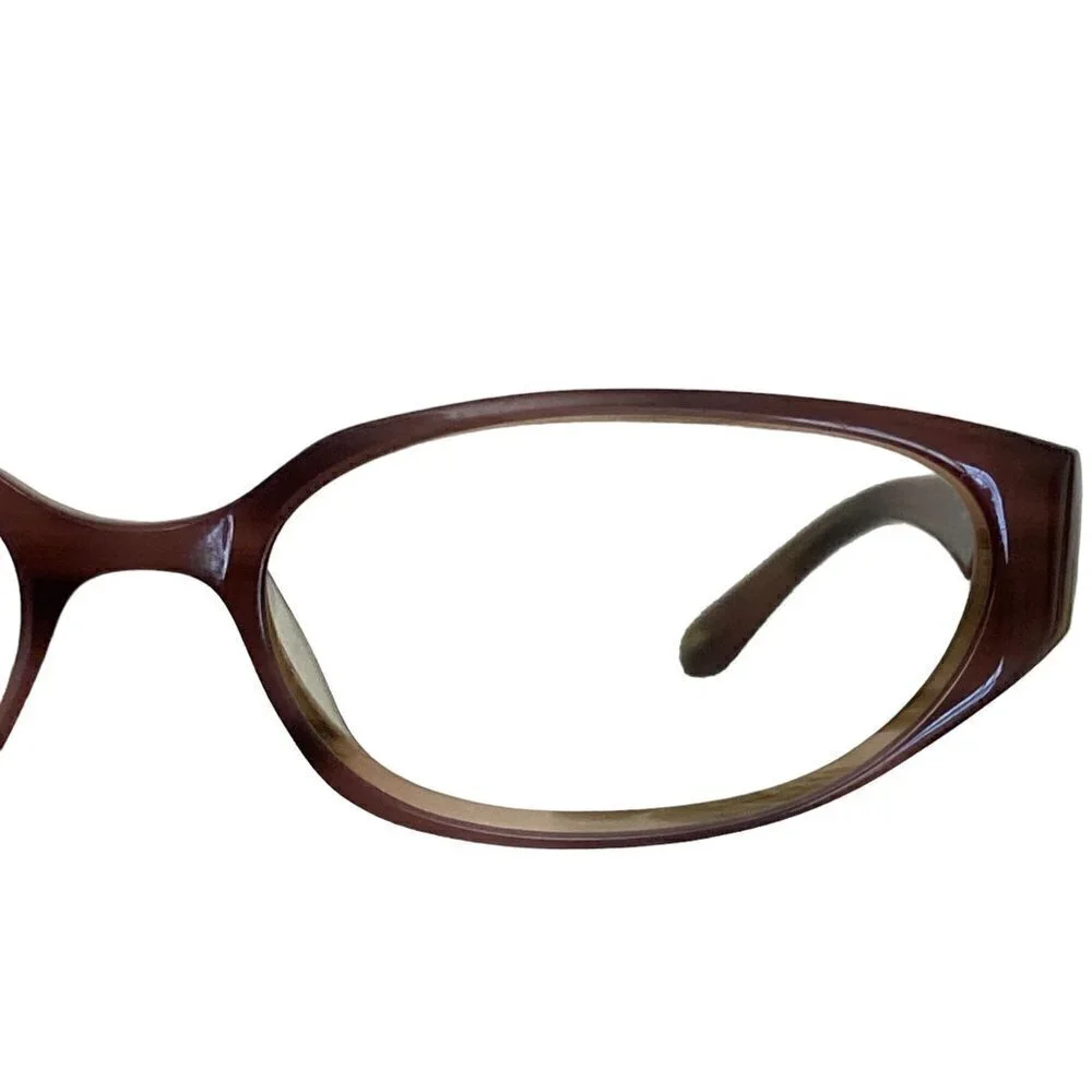 Ralph Lauren Eyeglass Frames 125 1438 Plum Eyeglasses Made in Italy Eyewear